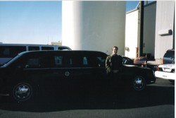 Presidential Limo at Wilson Air Center